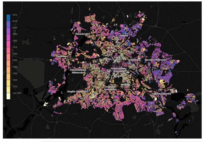 Evolution Of Historical Urban Landscape With Computer Vision And Machine Learning: A Case Study Of Berlin